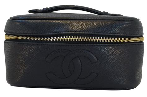 chanel caviar makeup bag|Chanel Makeup Bags .